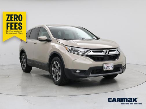 Tan 2017 Honda CR-V EX-L