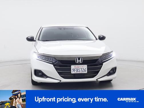 White 2022 Honda Accord Sport SE