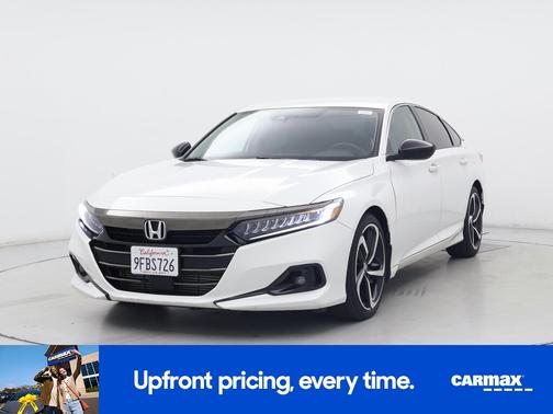 White 2022 Honda Accord Sport SE