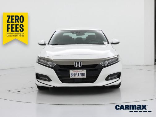 White 2019 Honda Accord Sport