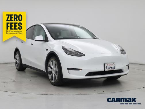 White 2020 Tesla Model Y Long Range
