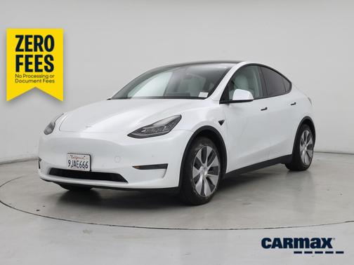 White 2020 Tesla Model Y Long Range
