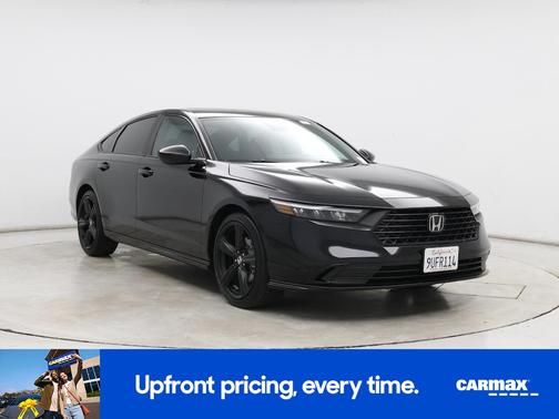 Black 2025 Honda Accord Hybrid Sport-L