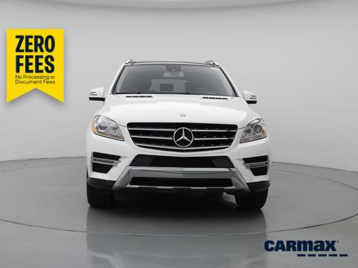 White 2015 Mercedes-Benz M-Class