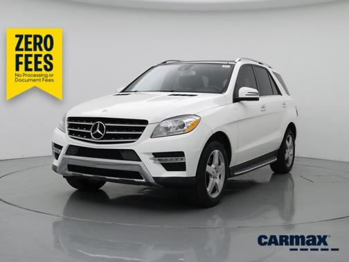 White 2015 Mercedes-Benz M-Class