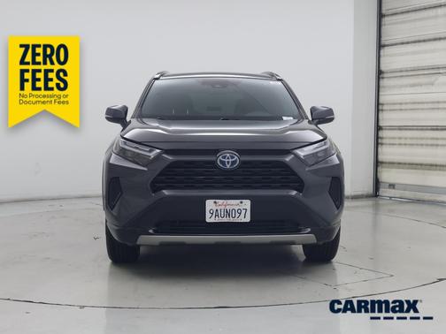 Gray 2022 Toyota RAV4 Hybrid SE