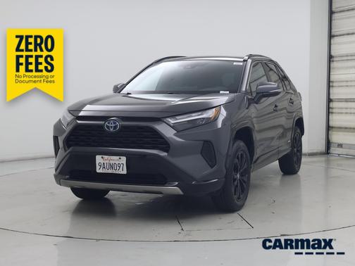 Gray 2022 Toyota RAV4 Hybrid SE