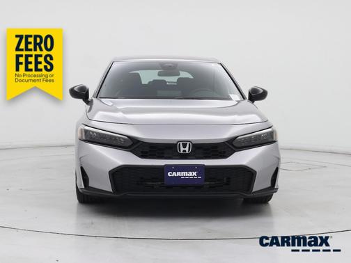 Silver 2025 Honda Civic Sport