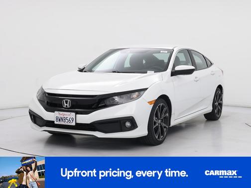 White 2021 Honda Civic Sport