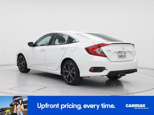 White 2021 Honda Civic Sport