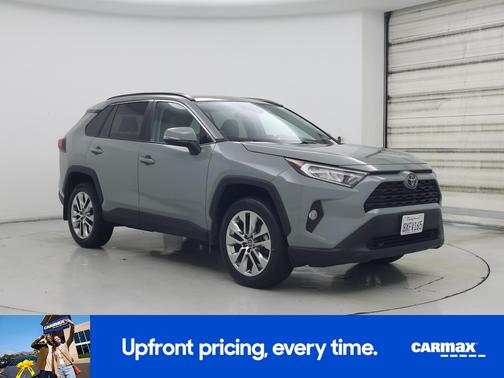 Green 2021 Toyota RAV4 XLE Premium