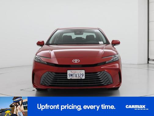 Red 2025 Toyota Camry XLE