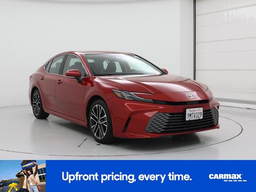 Red 2025 Toyota Camry XLE