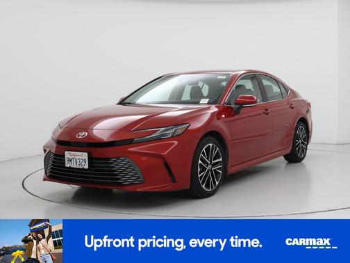 Red 2025 Toyota Camry XLE