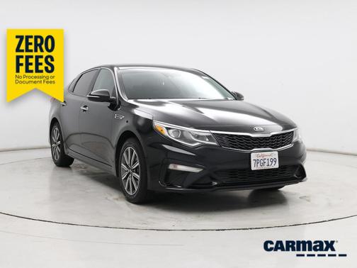 Black 2019 Kia Optima LX