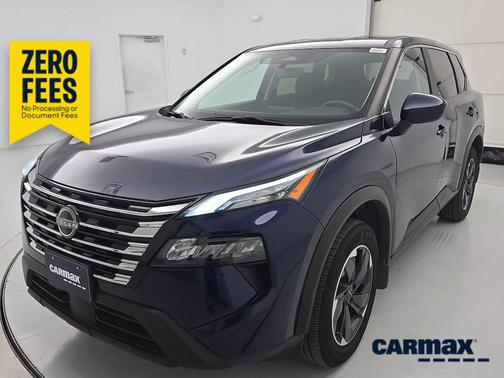 Blue 2024 Nissan Rogue SV