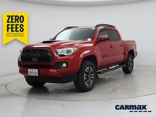 Red 2020 Toyota Tacoma TRD Sport