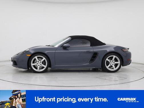 Blue 2017 Porsche 718 Boxster