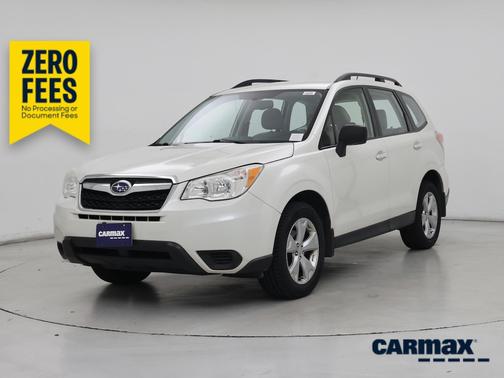 White 2015 Subaru Forester 2.5I