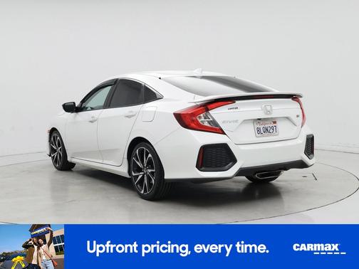 White 2019 Honda Civic SI