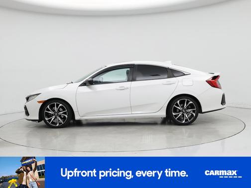 White 2019 Honda Civic SI