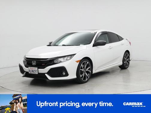 White 2019 Honda Civic SI