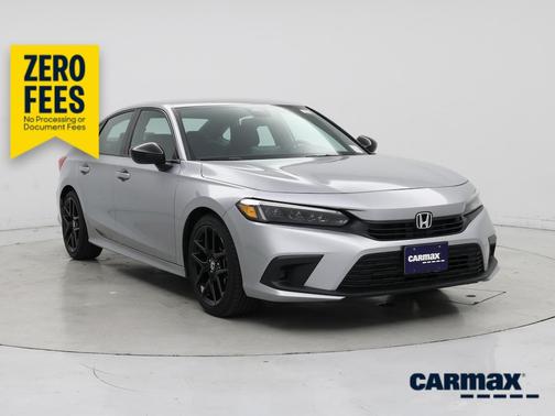 Silver 2022 Honda Civic Sport