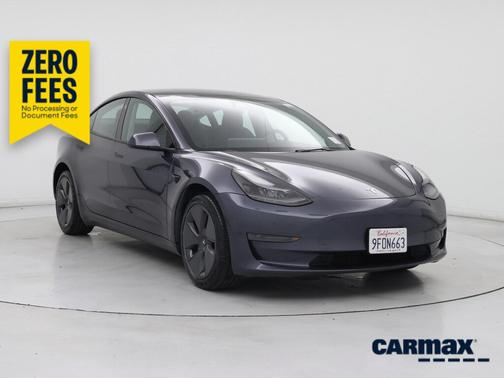 Gray 2023 Tesla Model 3