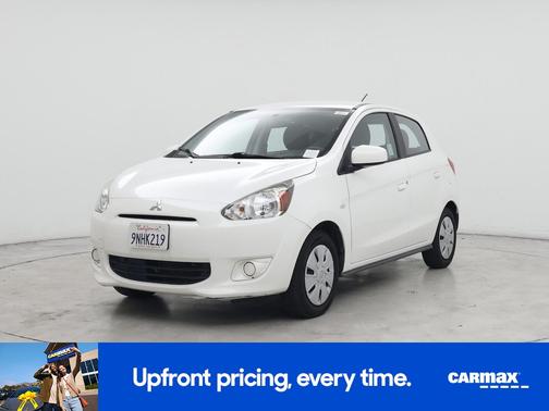 White 2015 Mitsubishi Mirage DE