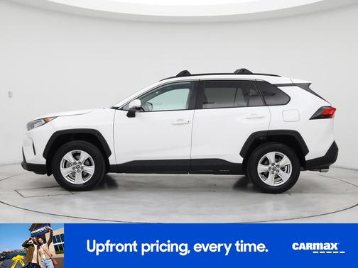 White 2021 Toyota RAV4 XLE
