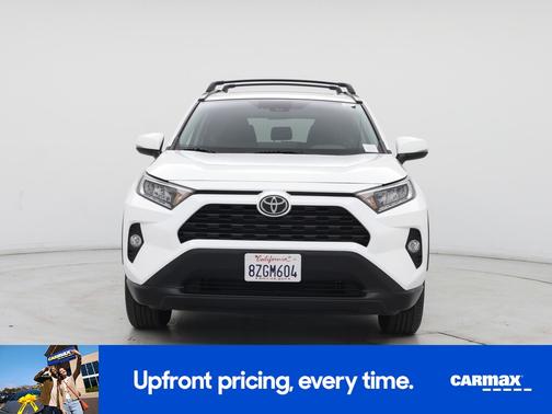White 2021 Toyota RAV4 XLE