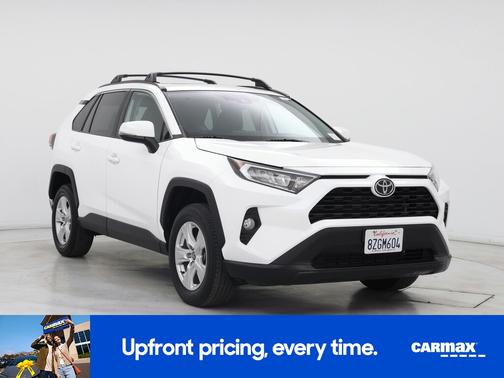 White 2021 Toyota RAV4 XLE