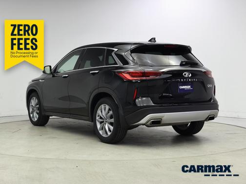 Black 2022 INFINITI QX50 Pure