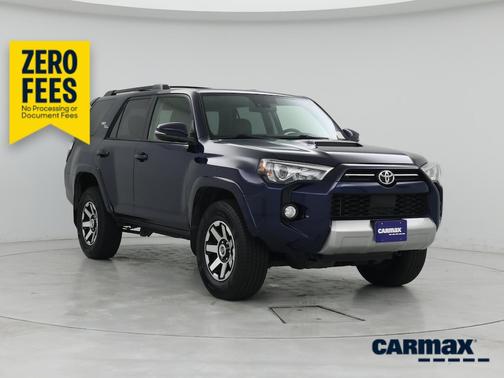 Blue 2020 Toyota 4Runner TRD Off Road