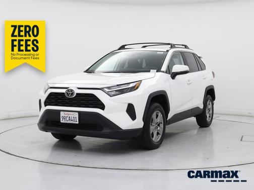 White 2025 Toyota RAV4 XLE