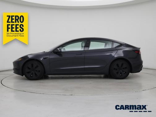 Gray 2025 Tesla Model 3 Long Range