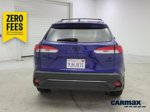 Blue 2023 Toyota Corolla Cross Hybrid SE