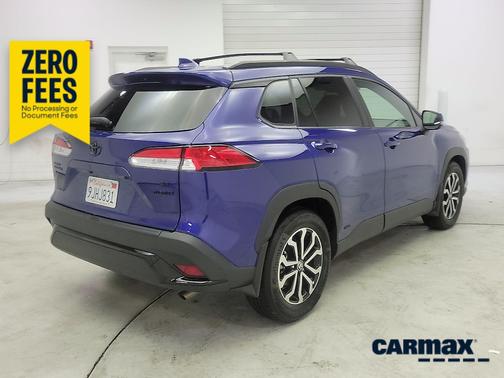 Blue 2023 Toyota Corolla Cross Hybrid SE