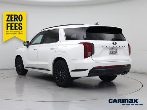 White 2024 Hyundai PALISADE Calligraphy Night Edition