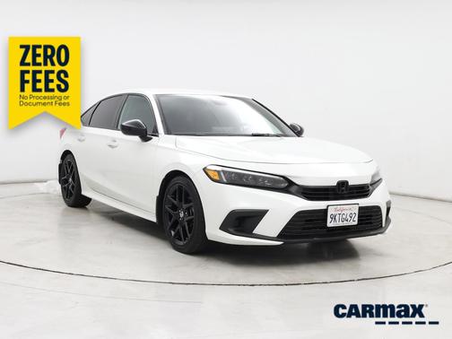 White 2024 Honda Civic Sport