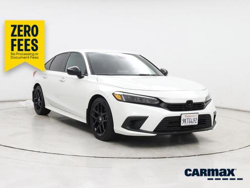 White 2024 Honda Civic Sport