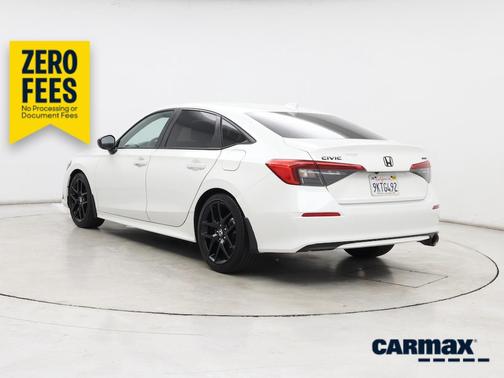 White 2024 Honda Civic Sport
