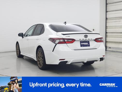White 2024 Toyota Camry SE Night Shade