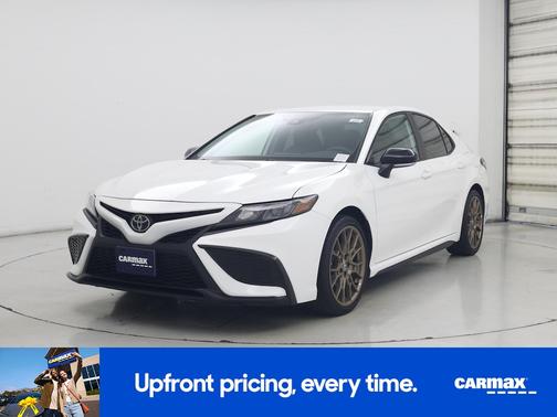 White 2024 Toyota Camry SE Night Shade