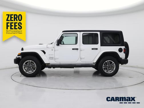 White 2022 Jeep Wrangler Unlimited Sahara