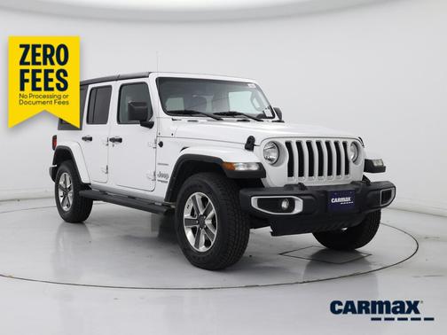 White 2022 Jeep Wrangler Unlimited Sahara