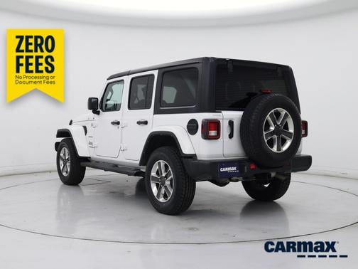 White 2022 Jeep Wrangler Unlimited Sahara