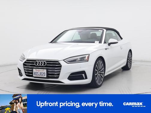 White 2018 Audi A5 Premium Plus