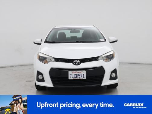 White 2014 Toyota Corolla S