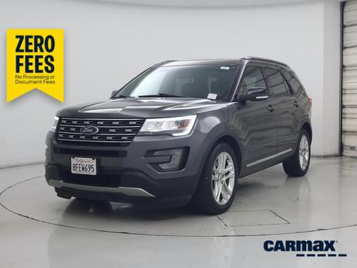 Gray 2017 Ford Explorer XLT